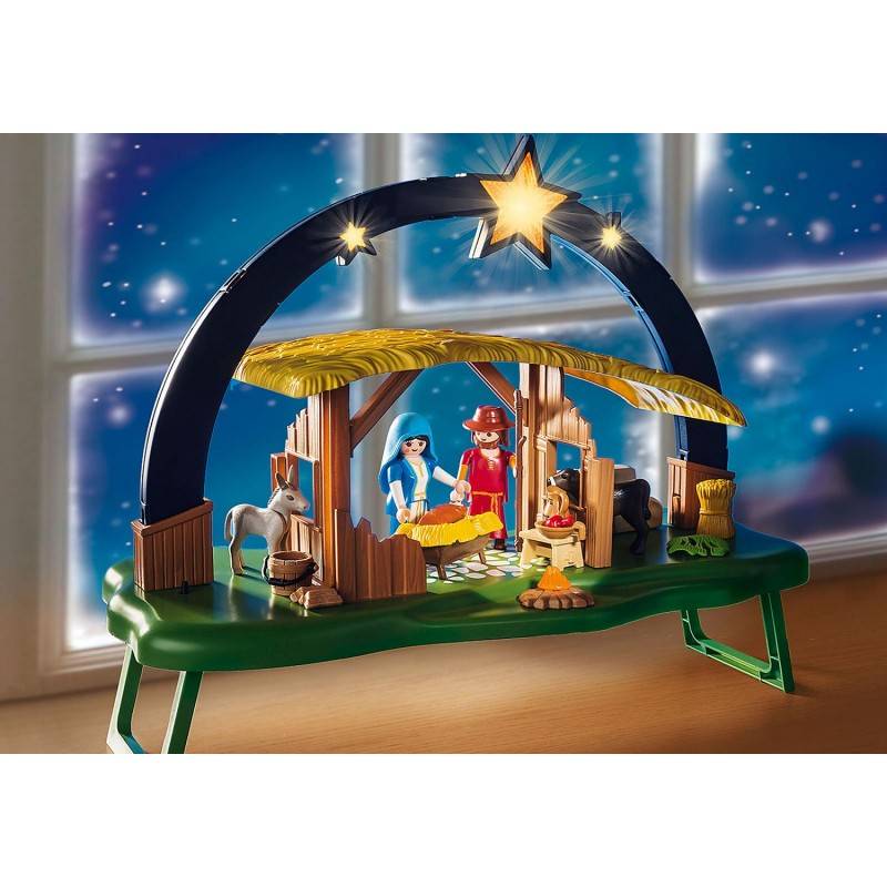 Playmobil 9494 Christmas Illuminating Nativity Manger
